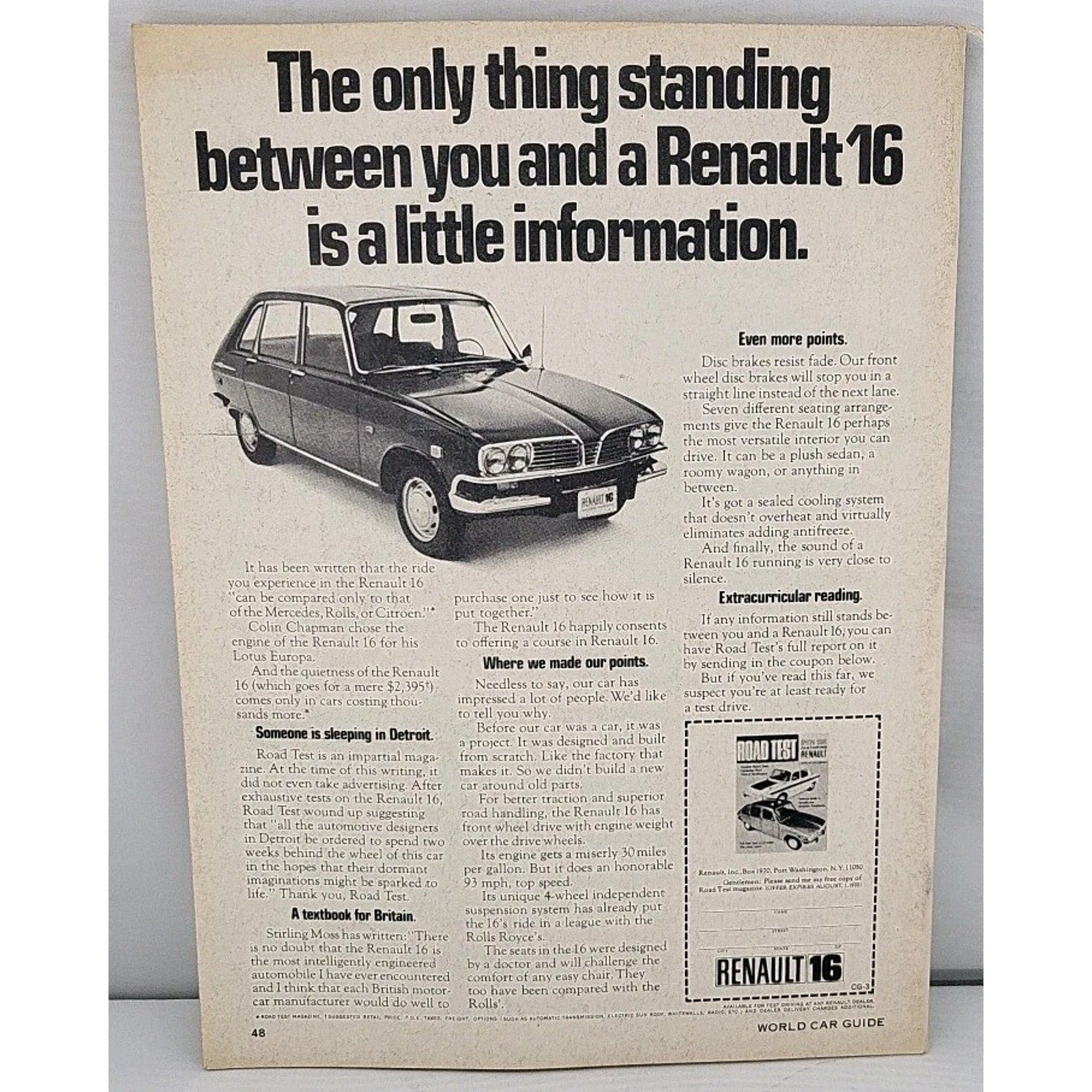 World Car Guide July 1970
