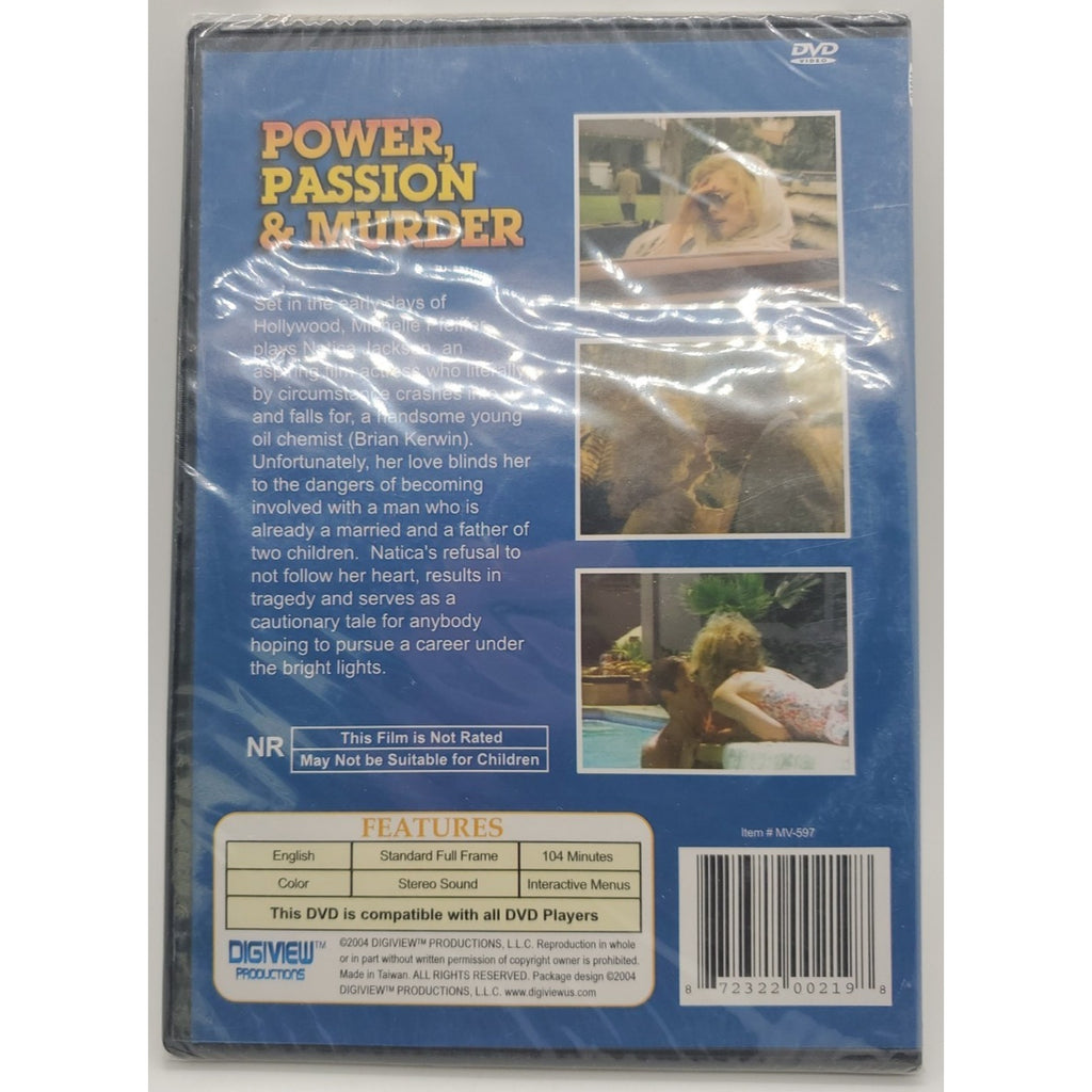 Power, Passion and Murder (DVD, 2006) *Brand New*