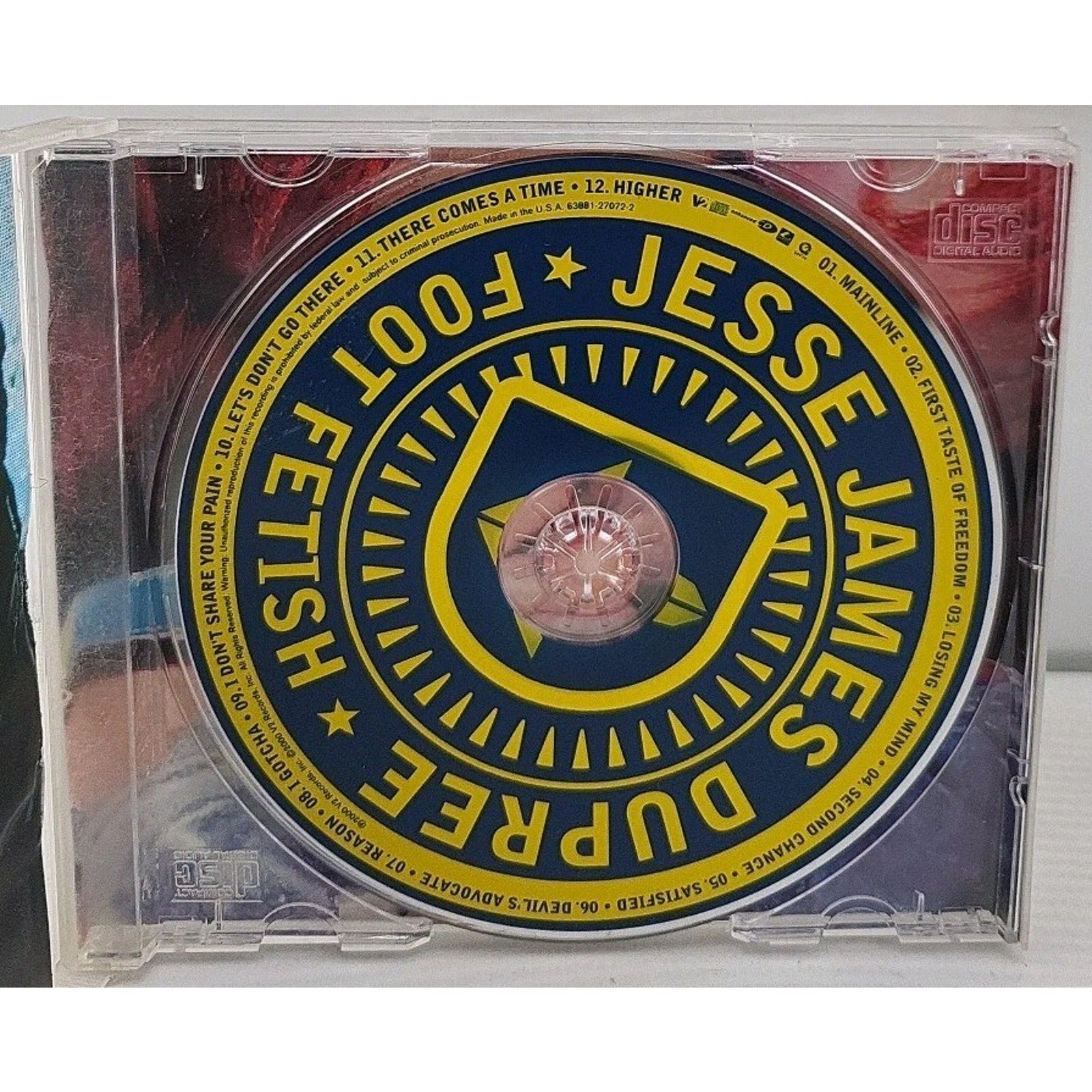 Foot Fetish by Jesse James Dupree (CD, 2000)