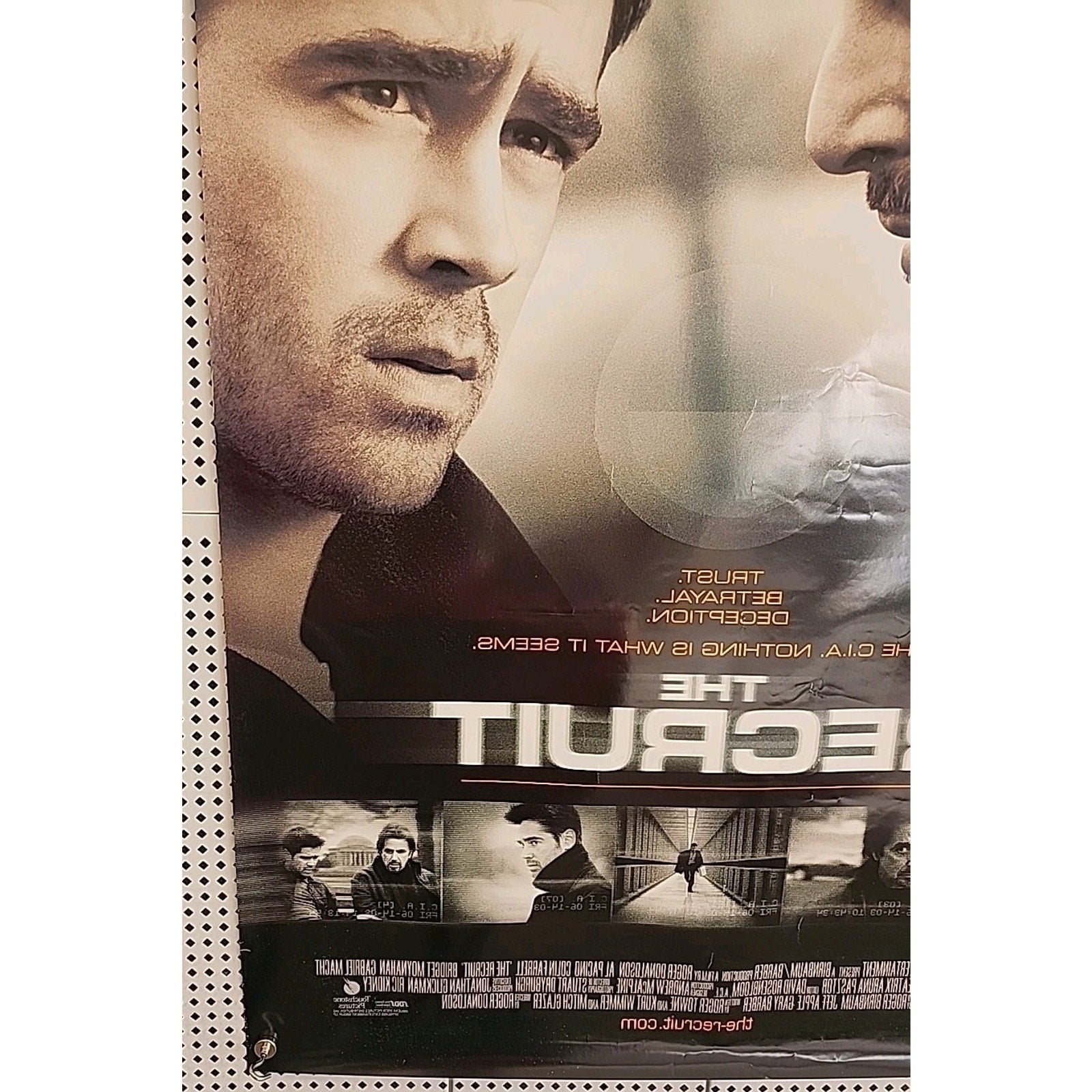The Recruit Double Sided Theatrical Movie Poster 27"x40"