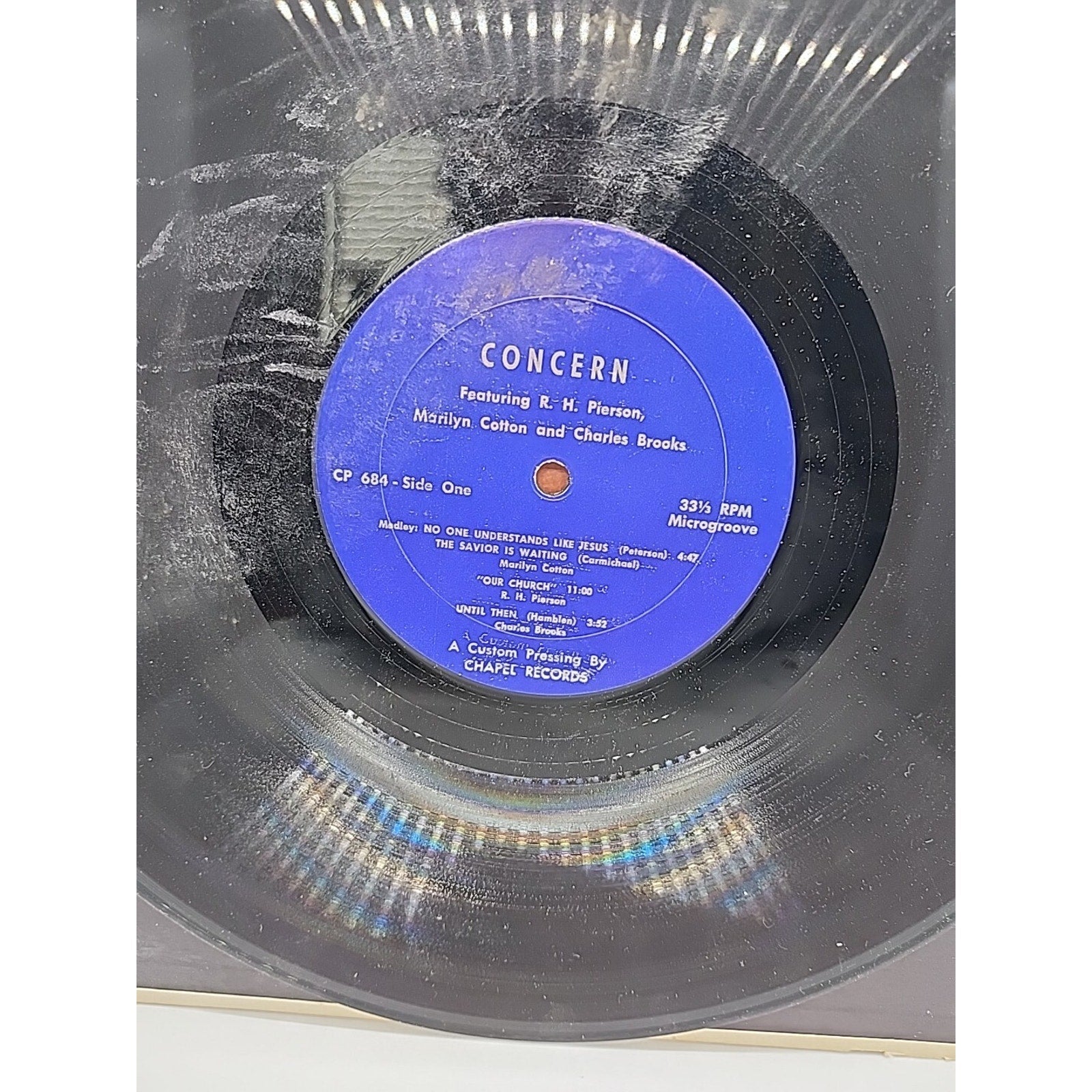 Marilyn Cotton And Charles Brooks Concern (Record)
