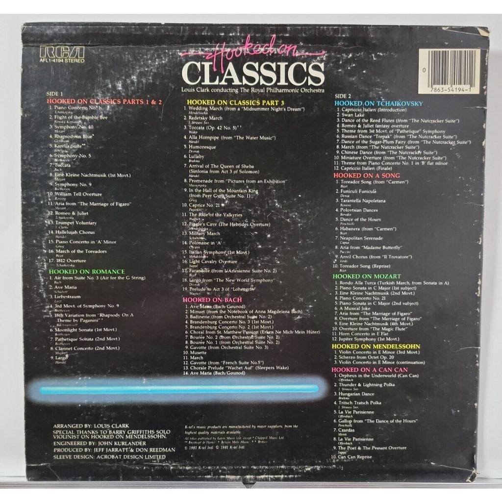 Louis Clark Conducting The Royal Philharmonic Orchestra – Hooked On Classics