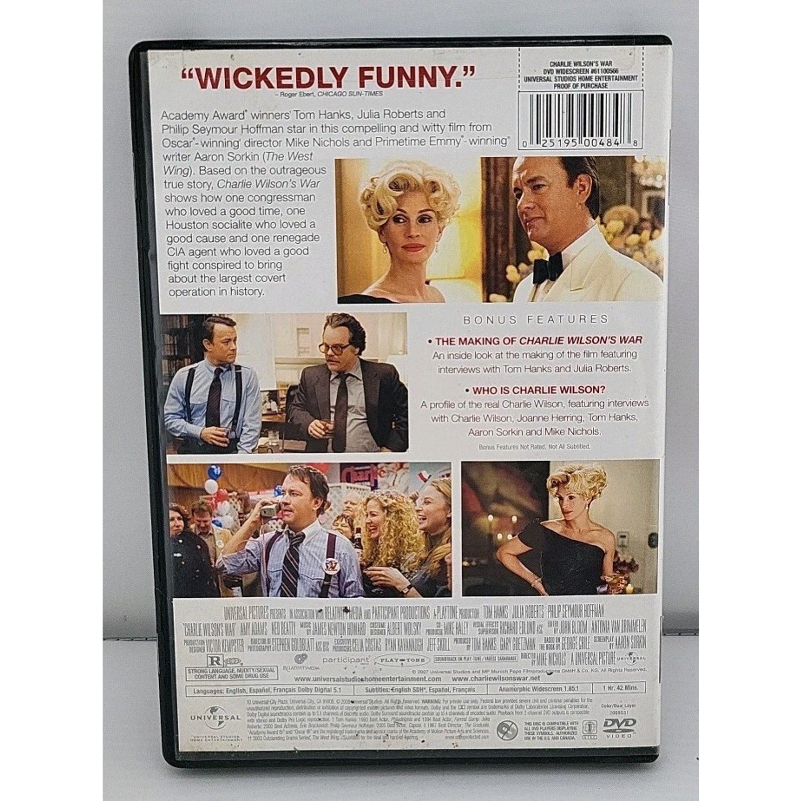 Charlie Wilson's War (DVD, 2007)