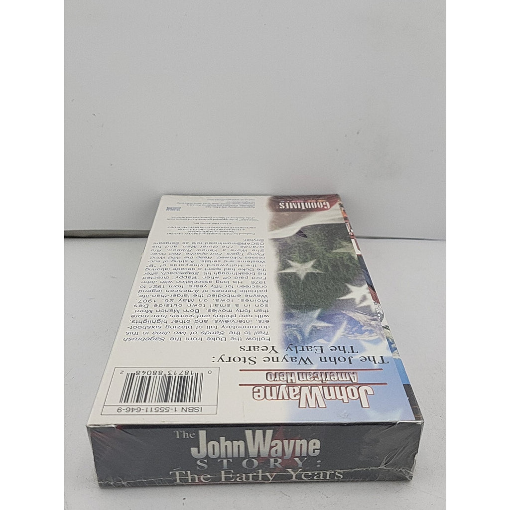 The John Wayne Story: The Early Years (2001) VHS *Brand New*