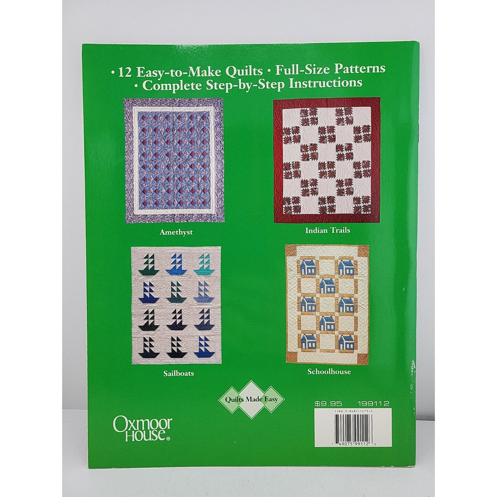 A Year in Patchwork Quilts Made Easy Designs 12 Patterns Techniques 48 Pages