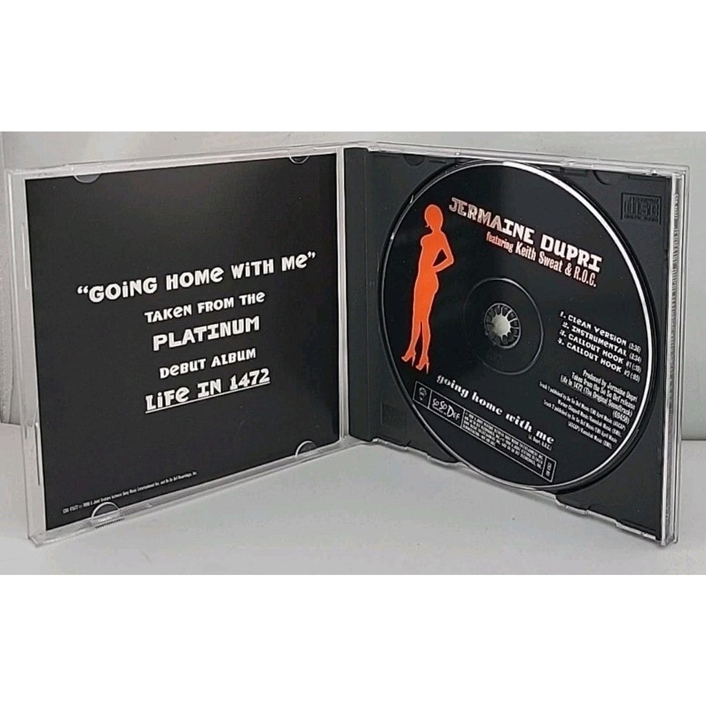 Jermaine Dupri Featuring Keith Sweat & R.O.C. - Going Home With Me (CD, Promo)