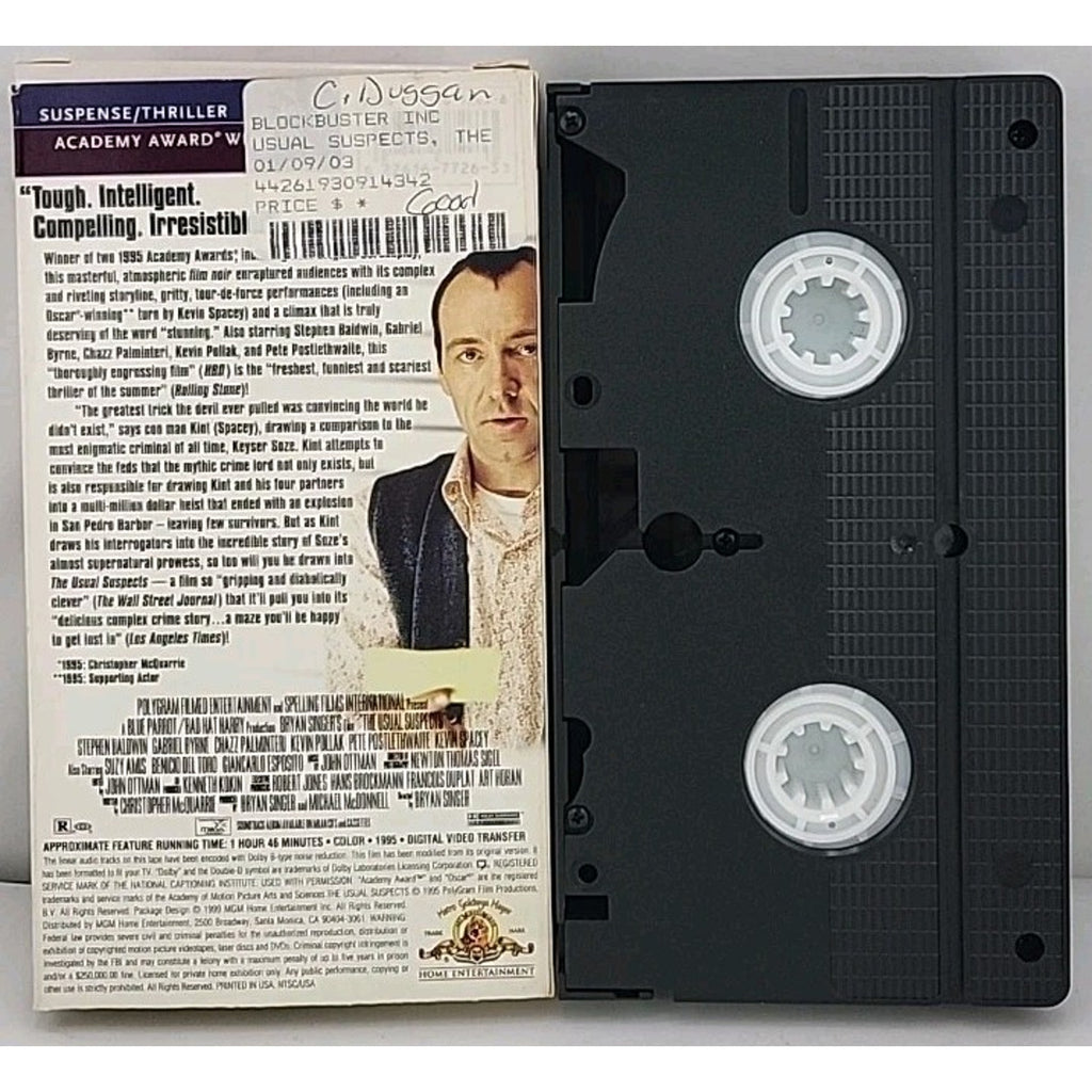 The Usual Suspects (VHS, 1995)