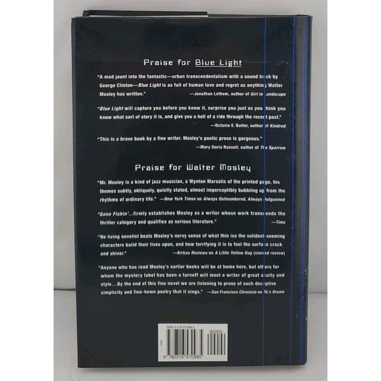 Blue Light by Walter Mosley (1998, Hardcover)