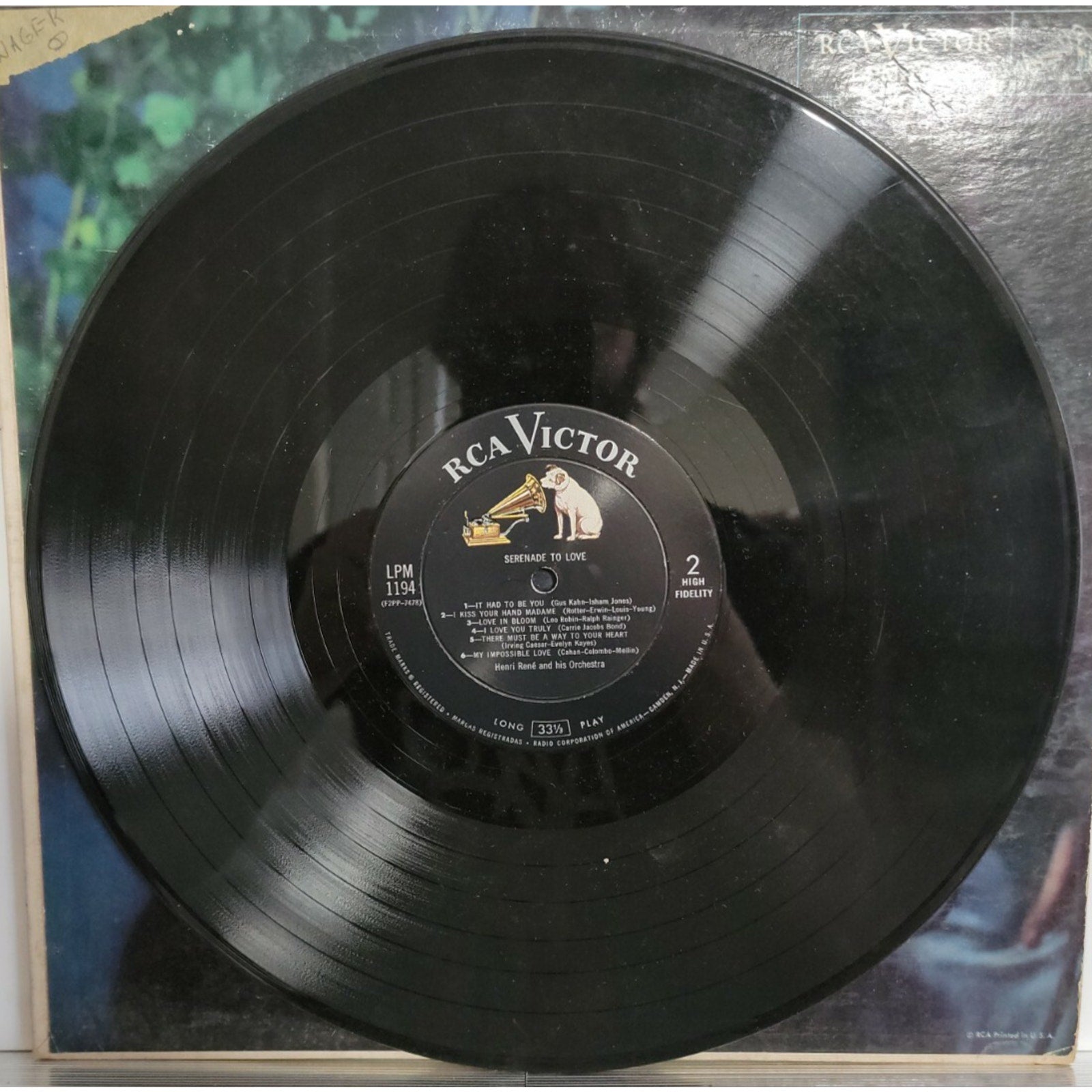 Henri René And His Orchestra – Serenade To Love (Vinyl)
