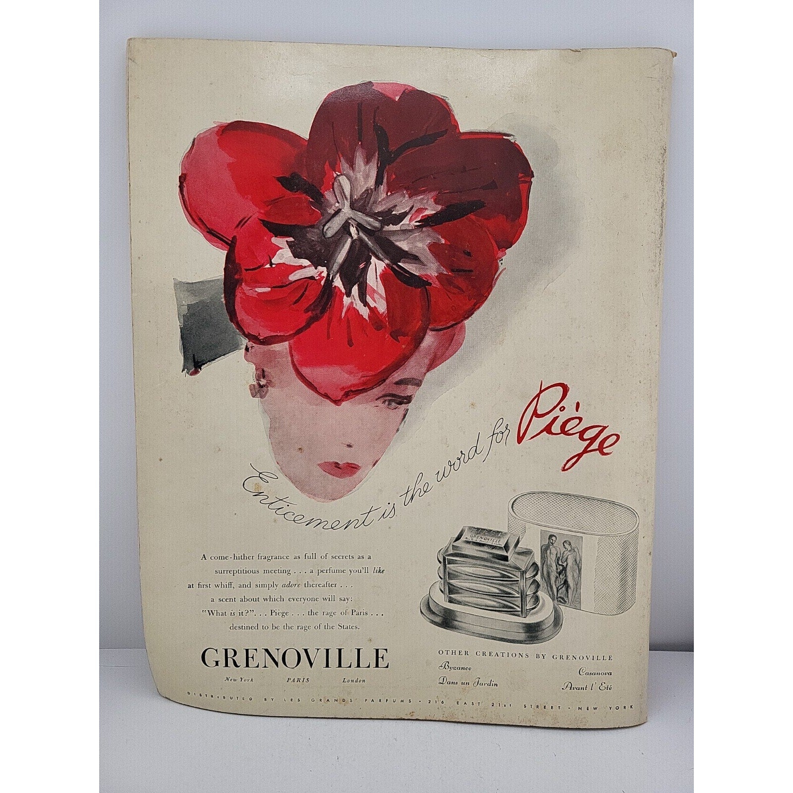 Ballet Russe de Monte Carlo 1939-1940 Season. Souvenir Program. MATISSE COVER