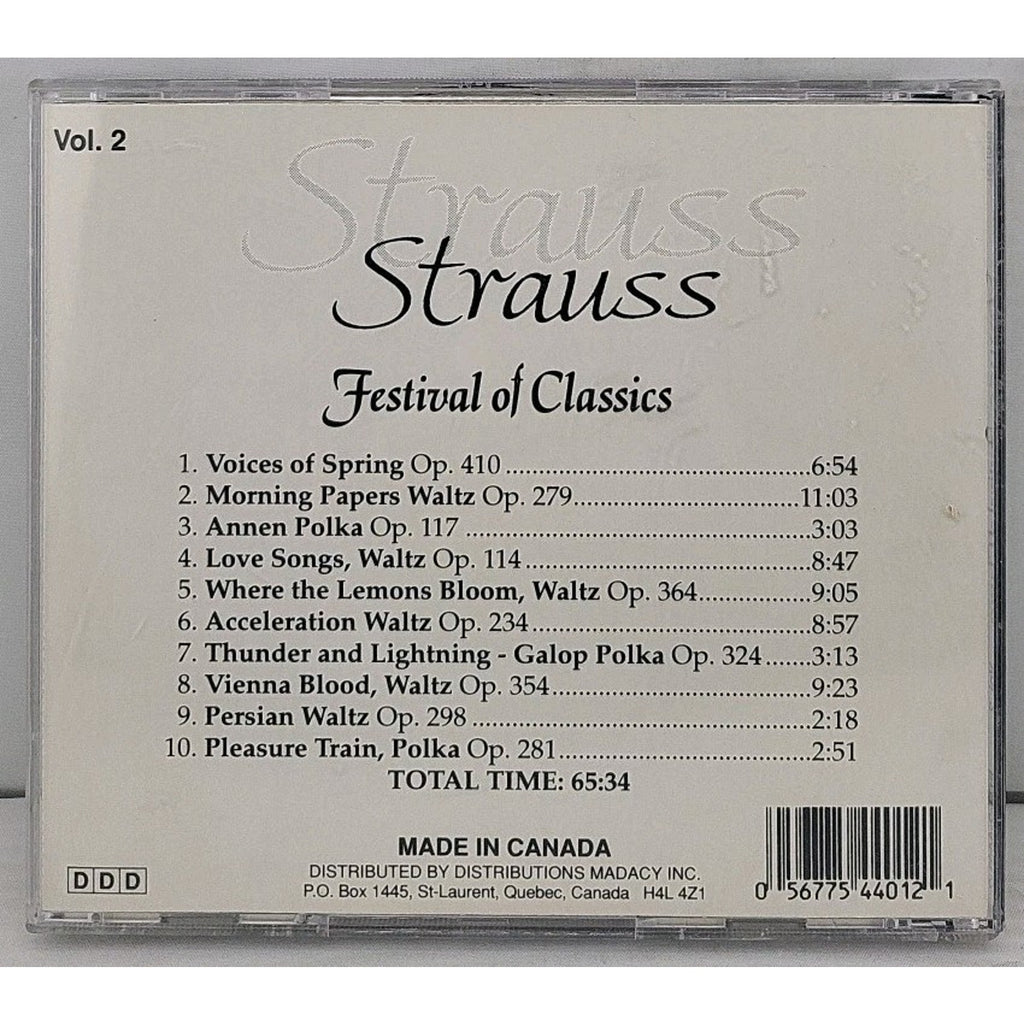 Strauss Festival Of Classics CD Vol. 2
