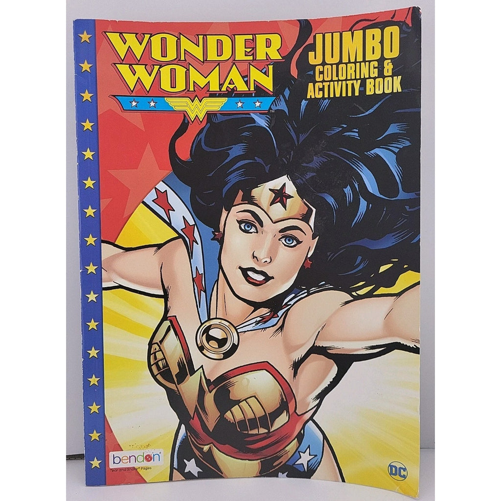 Wonder Woman Jumbo Coloring and Activity Book (Coloring Book: Wonder Woman)