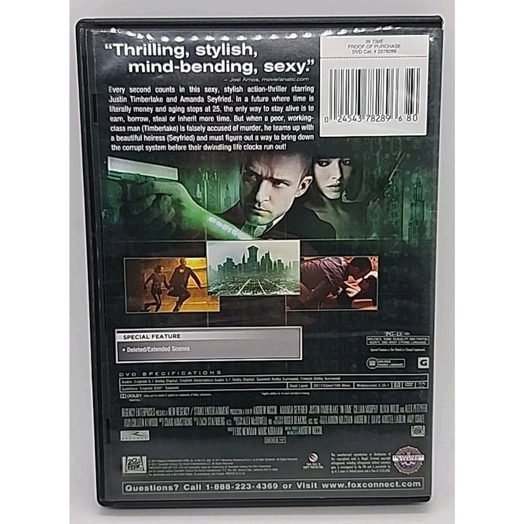 In Time (DVD, 2011)