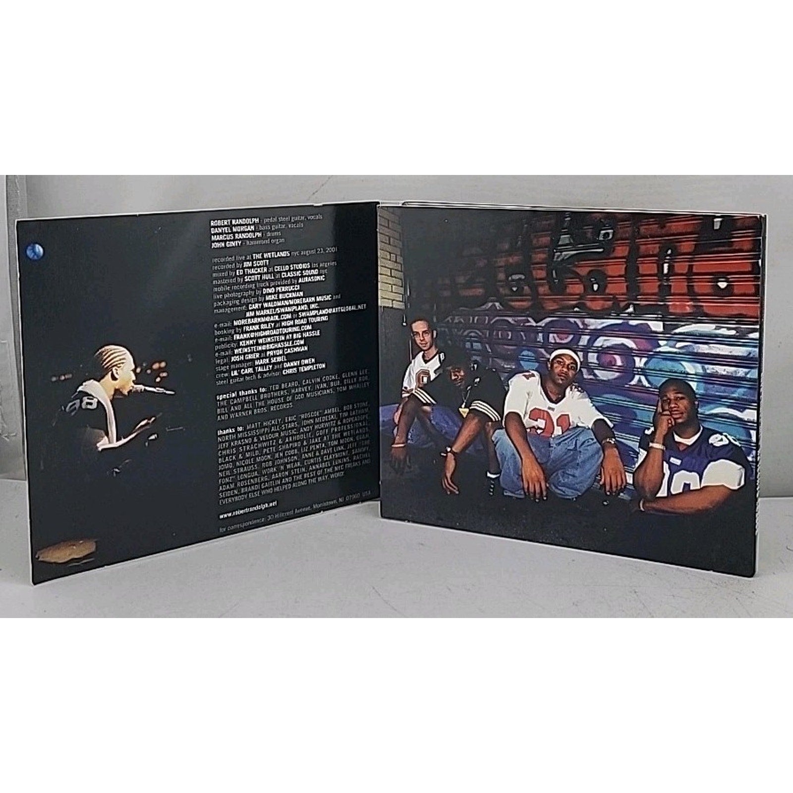 Live at the Wetlands by Robert Randolph (CD, 2002)