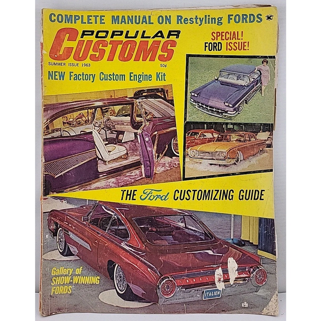 Popular Customs Magazine Summer Issue 1963