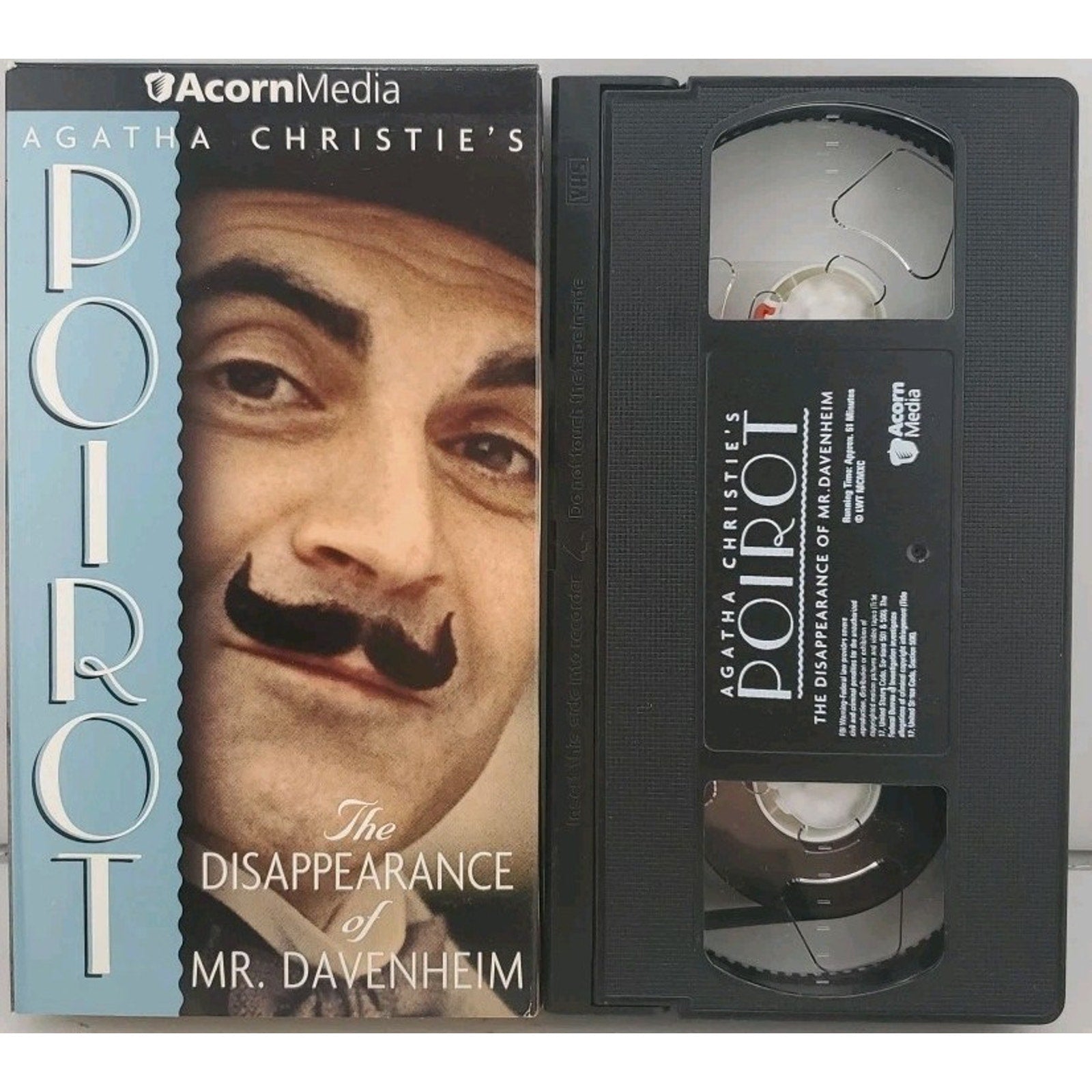 Agatha Christies Poirot - Volume 1 (VHS, 2000, 3-Tape Set)
