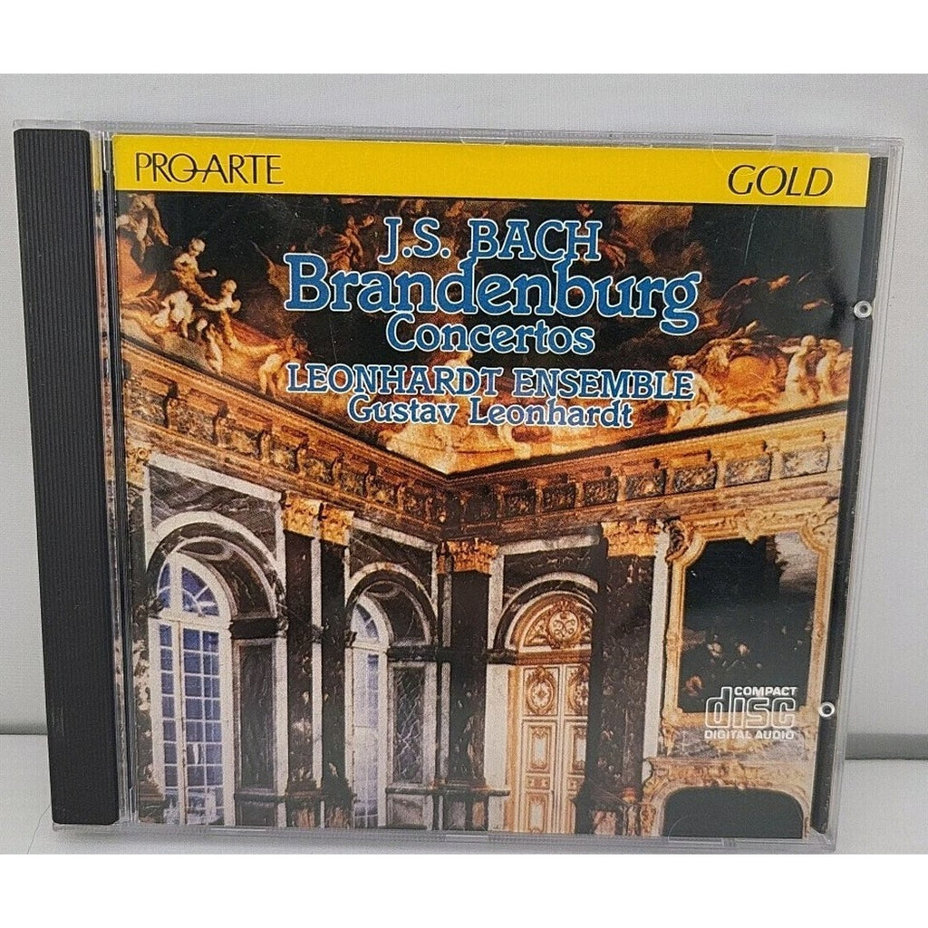 J.S. Bach Brandenburg Concertos Leonhardt Ensemble Gustav Leonhardt CD
