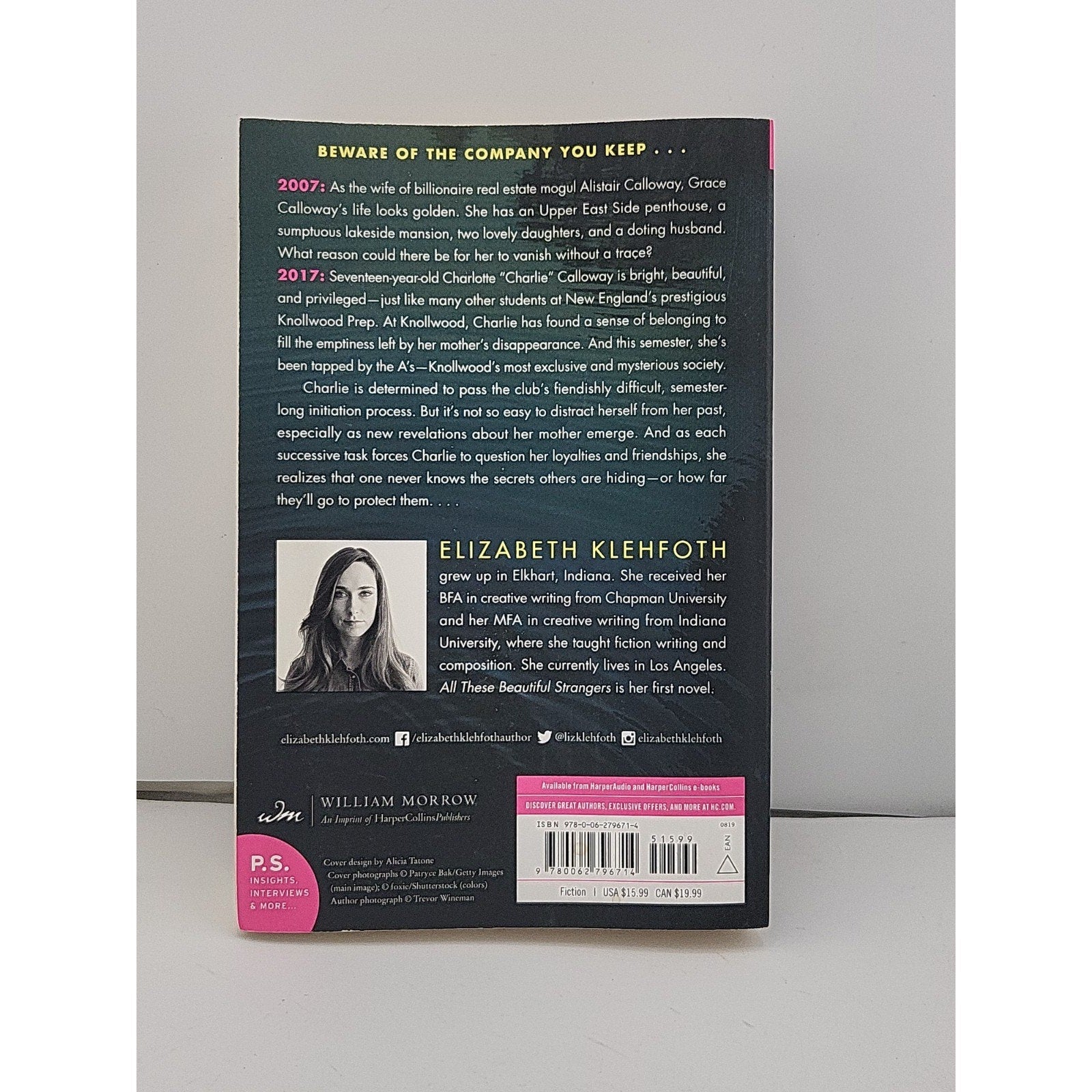 All These Beautiful Strangers : A Novel by Elizabeth Klehfoth (2019, Trade...