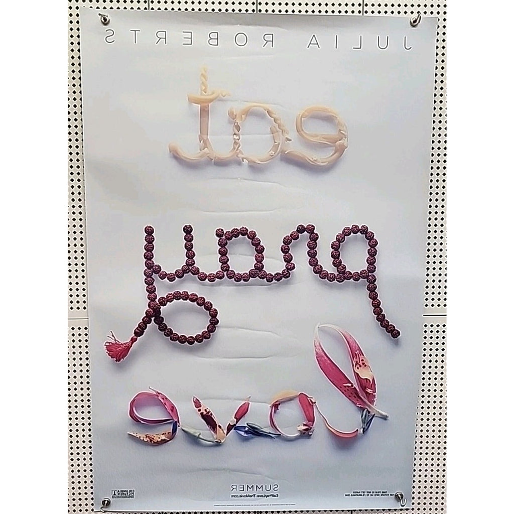 Eat Pray Love Original 27x40 D/S Movie Poster 2010
