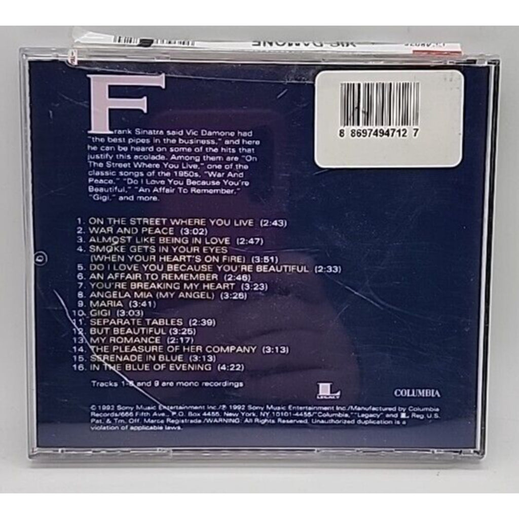 16 Most Requested Songs by Damone, Vic (CD, 1992)