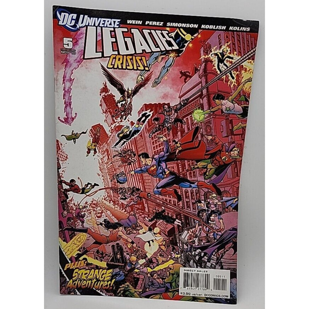 2010 DC Comics Universe Legacies Crisis #5