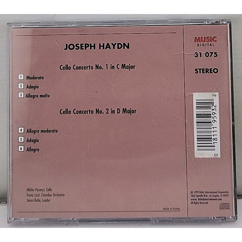 Joseph Haydn CD Number 1 & 2 Cello Concertos Collection 11 - 31-075