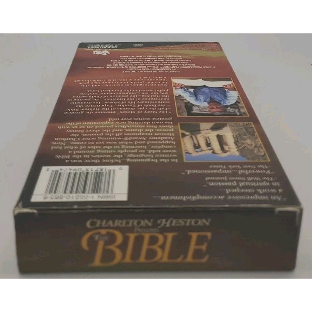 Charlton Heston Presents The Bible: The Story of Moses (VHS 1993)