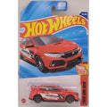2018 Hot Wheels 2018 Honda Civic Type R RED Diecast Toy Race Car