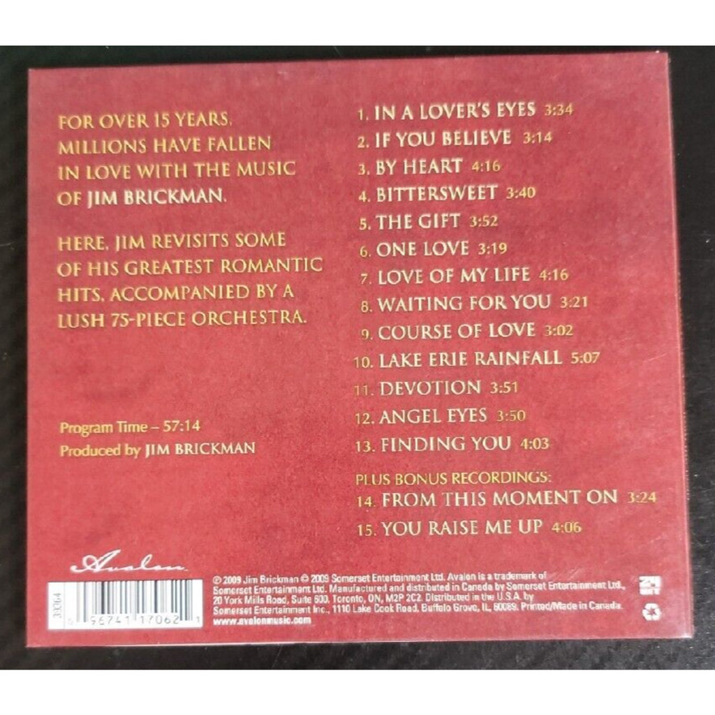 Jim Brickman: From the Heart (CD)