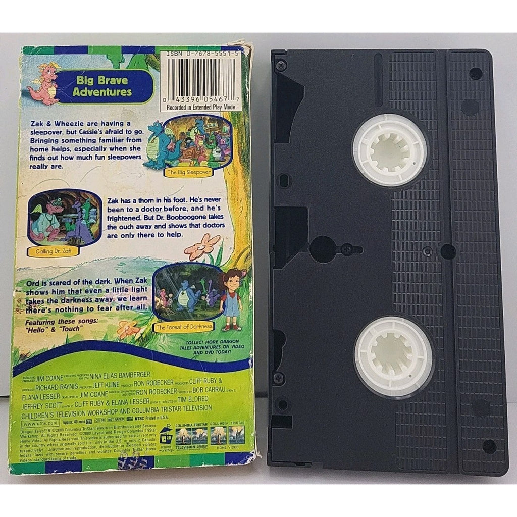 Dragon Tales - Big Brave Adventures (VHS, 2000)