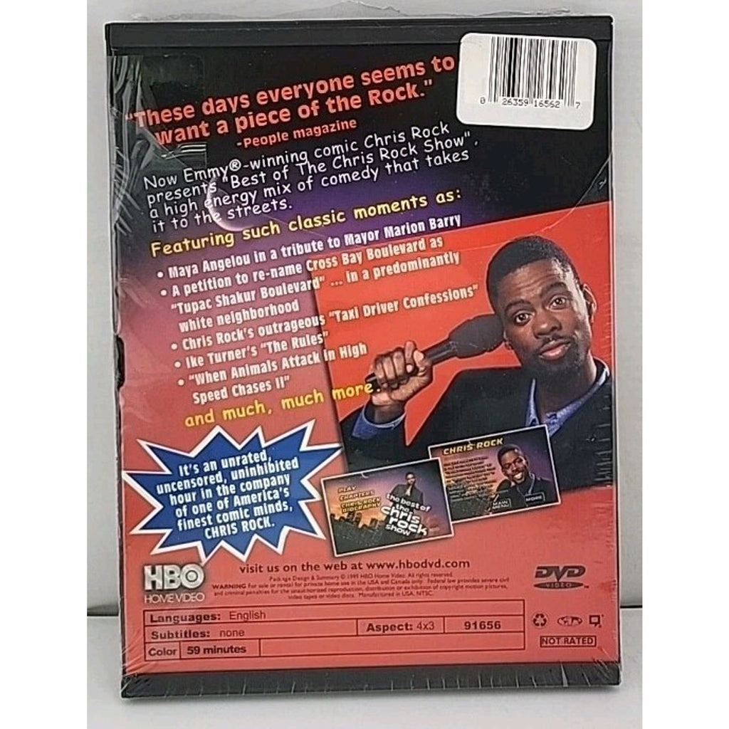 The Best of the Chris Rock Show (DVD, 1999) *Brand New*