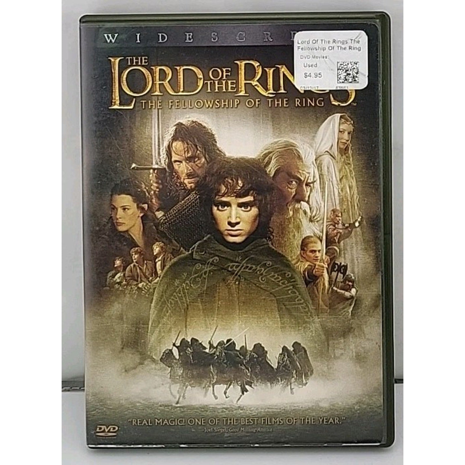 The Lord of the Rings: The Fellowship of the Ring (DVD, 2001) 2 DVDs