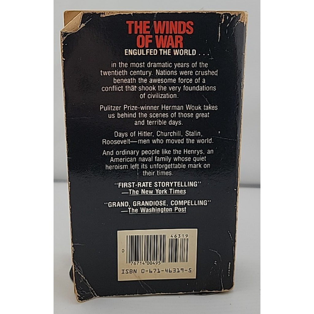 The Winds of War Mass Market Paperbound Herman Wouk