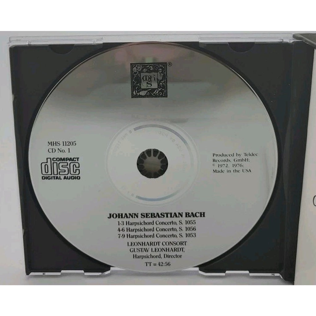 Johann Sebastian Bach Complete Harpsichord Concerti, Vol. I (CD)