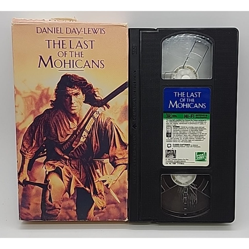 The Last of the Mohicans (VHS, 1993)