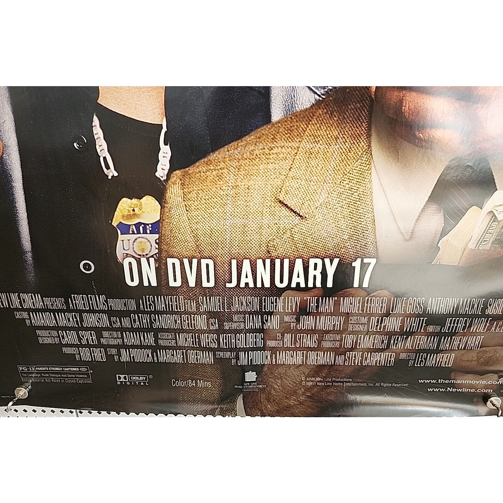 The Man Video Release Poster 27x40