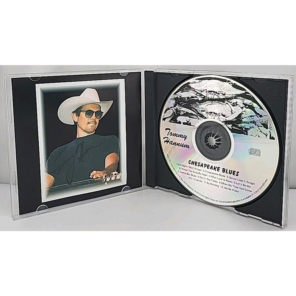 Chesapeake Blues By Tommy Hannum CDr *Signed*