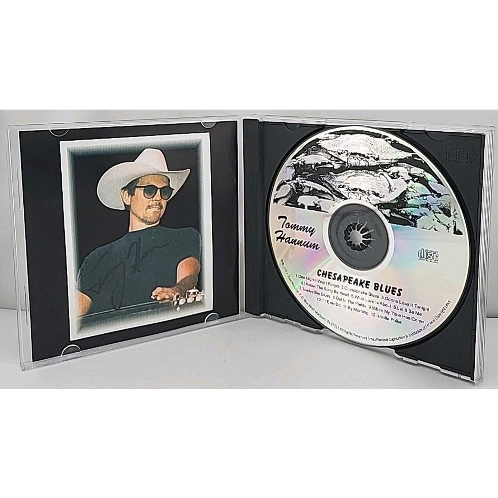 Chesapeake Blues By Tommy Hannum CDr *Signed*