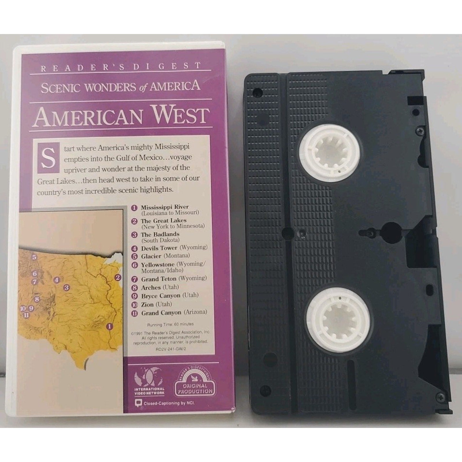 Scenic Wonders of America - Atlantic Vistas (VHS, 1991)