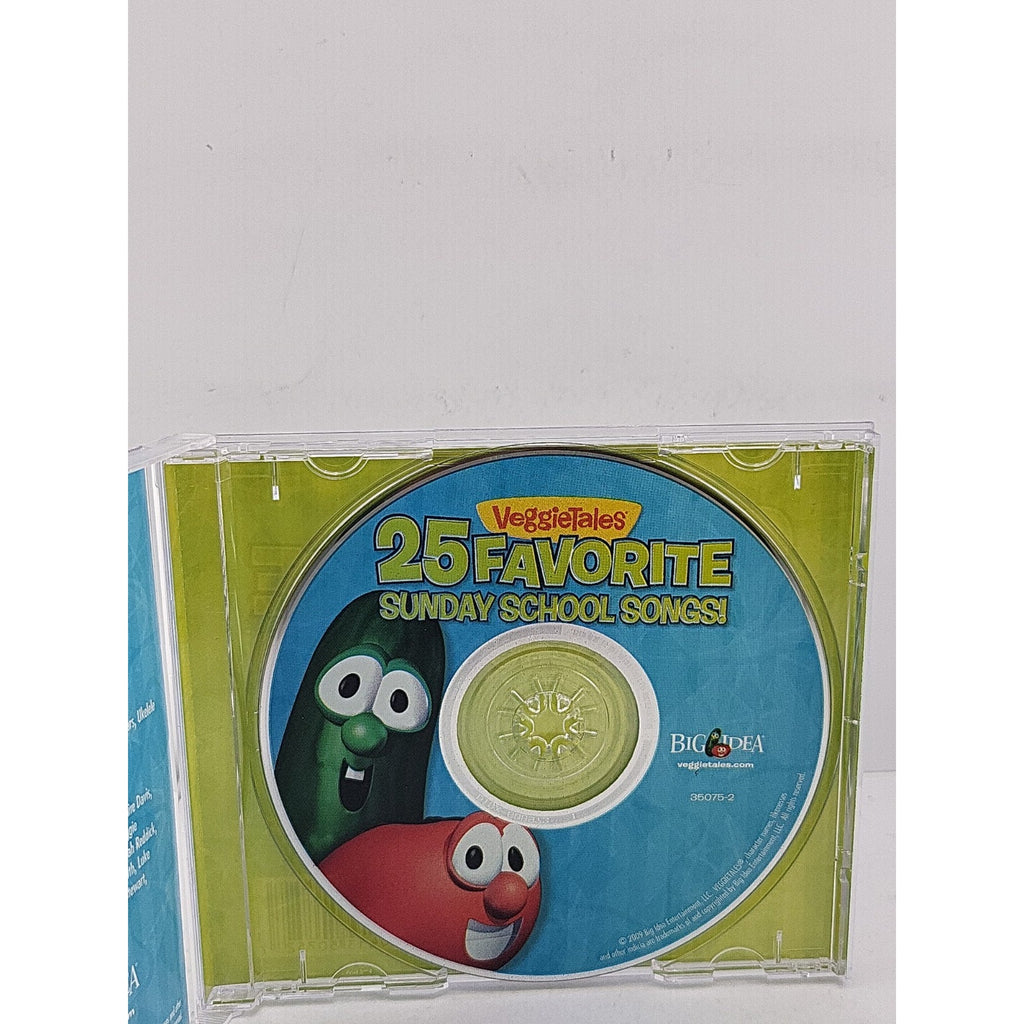 25 Favorite Sunday School Songs by Veggietales (CD, 2009)