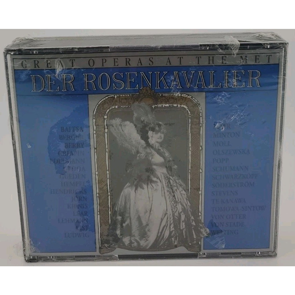 Great Operas At The Met Strauss: Der Rosenkavalier Cd *Brand New*