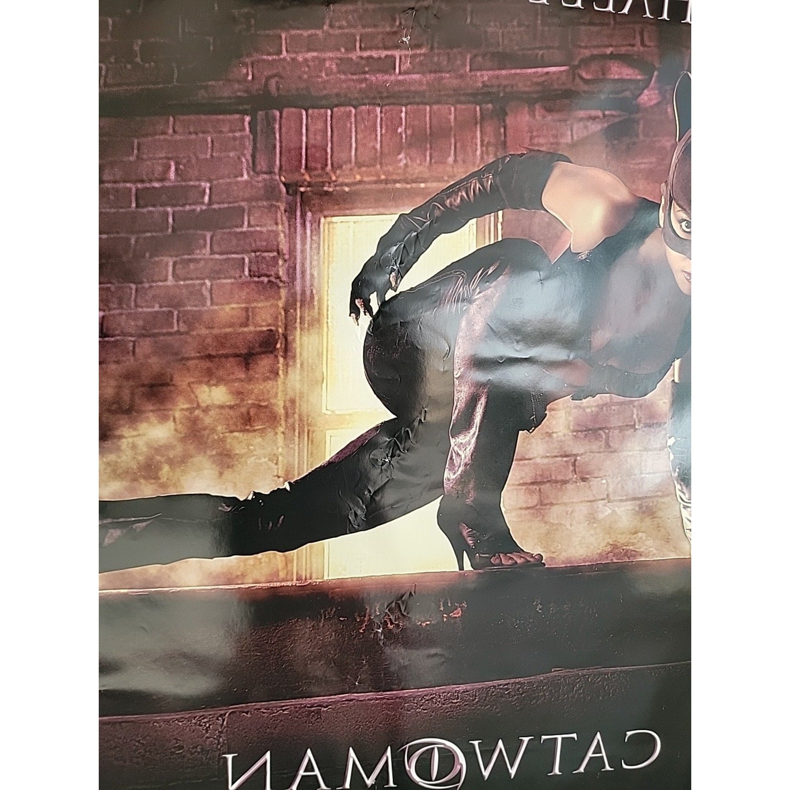 Catwoman Movie Poster 2004 Halle Berry Double-Sided Original 27x40