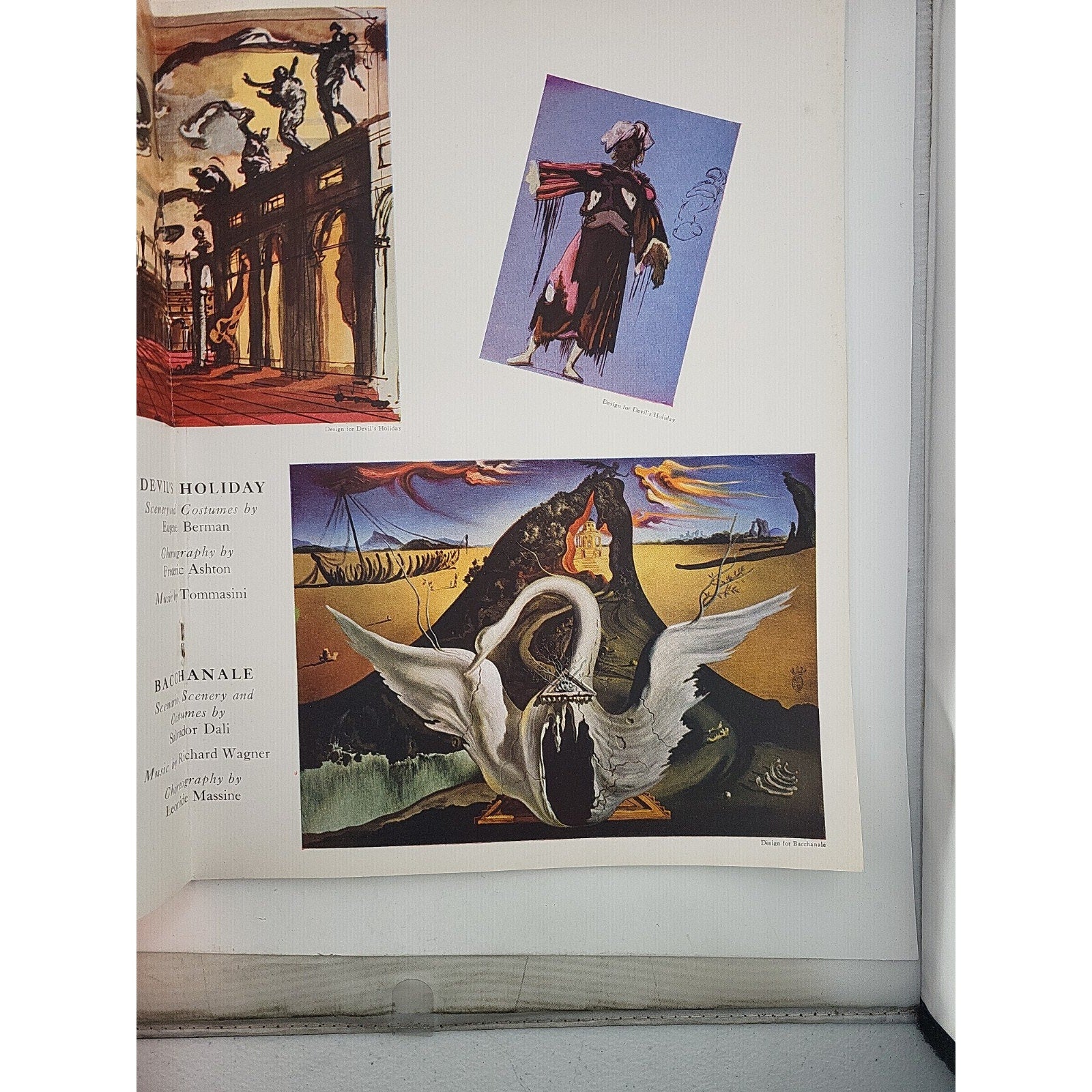 Ballet Russe de Monte Carlo 1939-1940 Season. Souvenir Program. MATISSE COVER