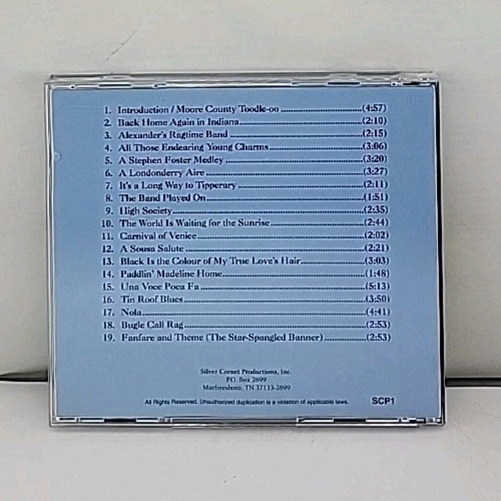 Mr. Jack Daniels Original Silver Cornet Brand - Alive! (and Kickin') - 1994 - CD