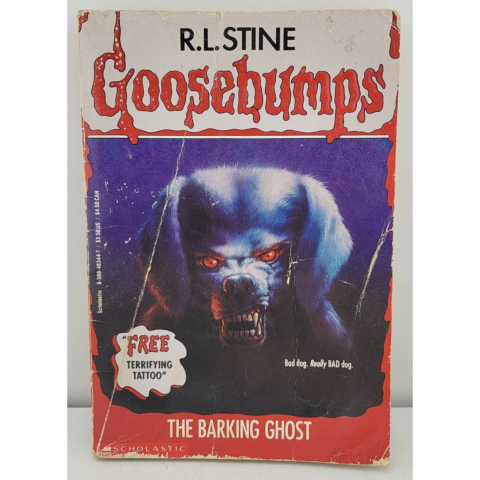 Barking Ghost by R. L. Stine (1995, Trade Paperback)