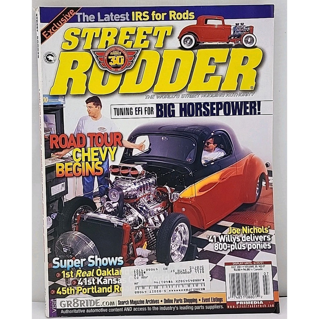 Street Rodder Magazine - July 2001 - Vol. 30 No. 7