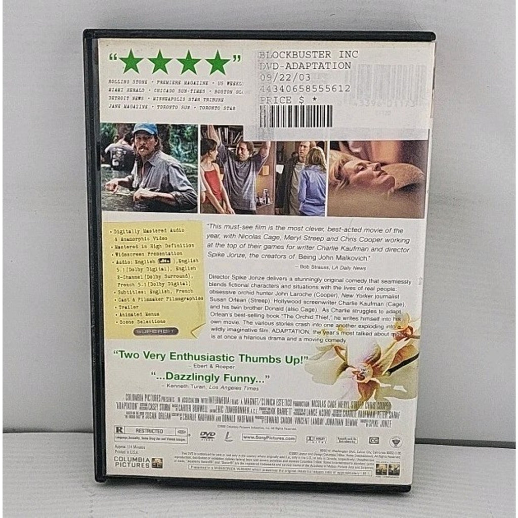 Adaptation (DVD, 2003, Superbit)