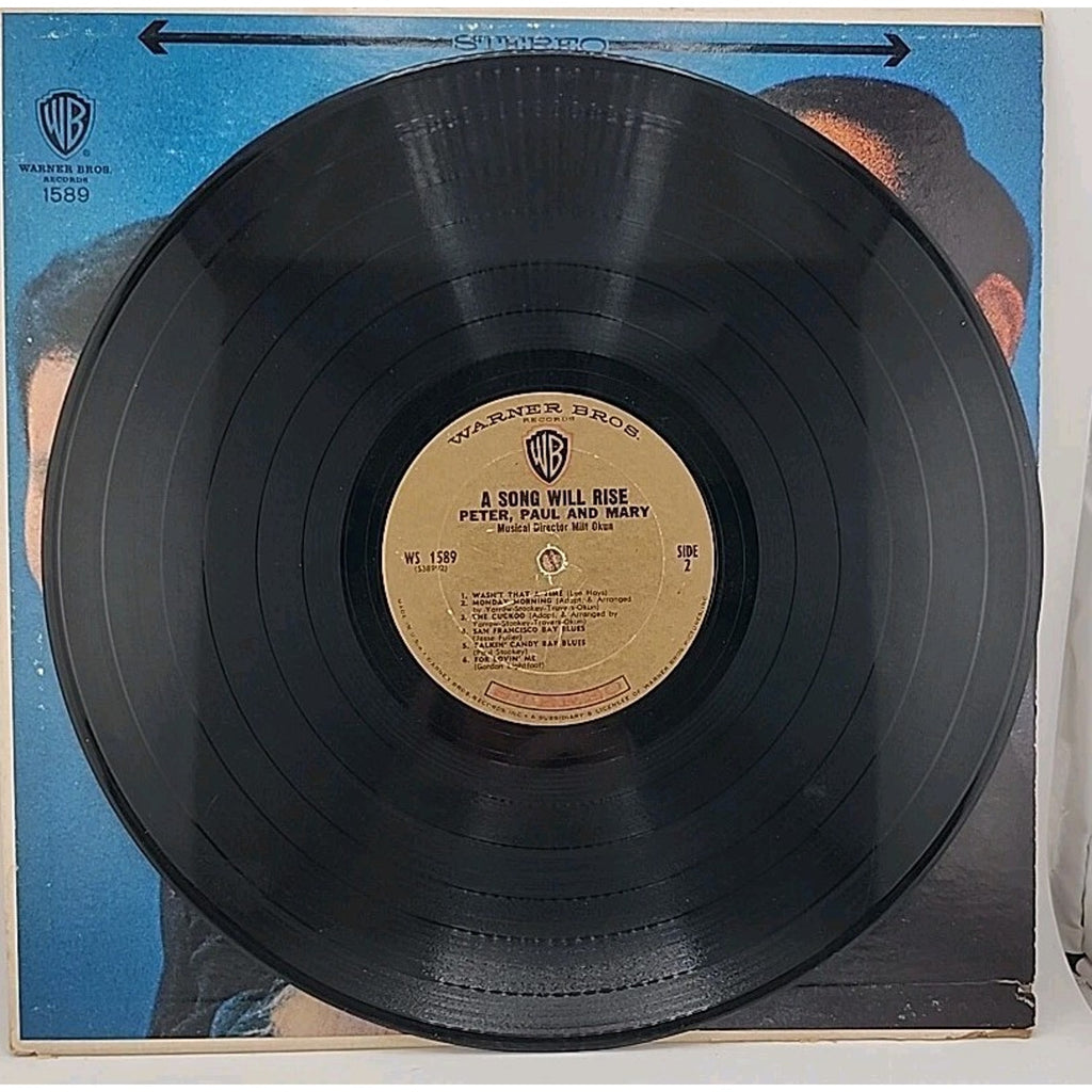 Peter, Paul and Mary A Song Will Rise Vinyl 1965 Warner Bros Vinyl