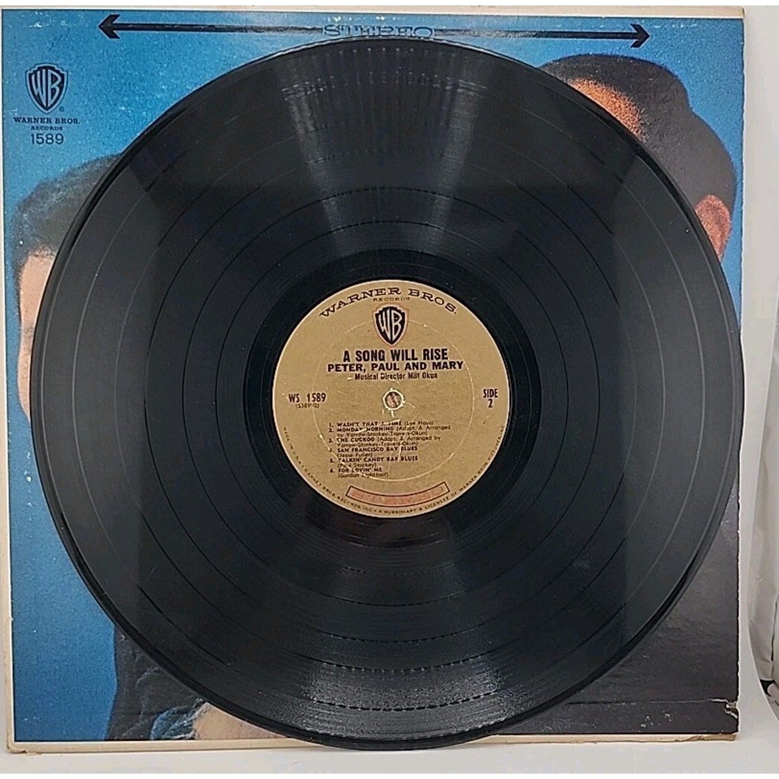 Peter, Paul and Mary A Song Will Rise Vinyl 1965 Warner Bros Vinyl