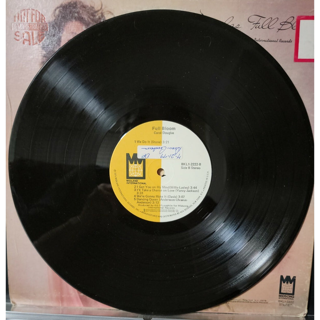 Carol Douglas Full Bloom (Vinyl)